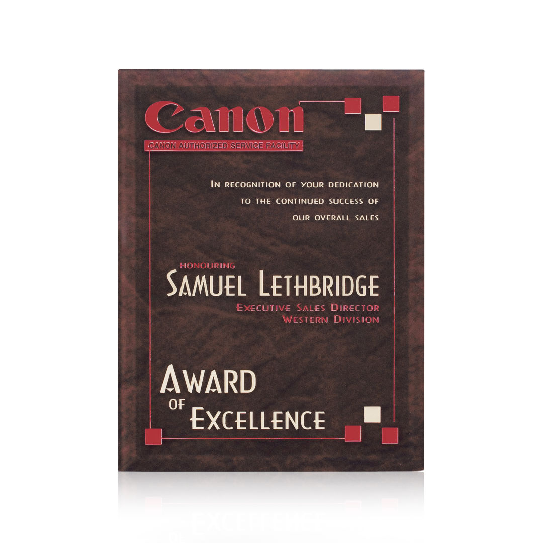 Dunsmore Plaque - Brown 5
