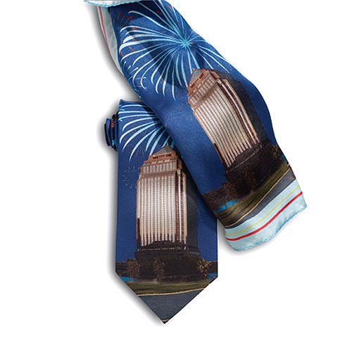 Four Color Process Custom Silk Scarf (30"x30") 2
