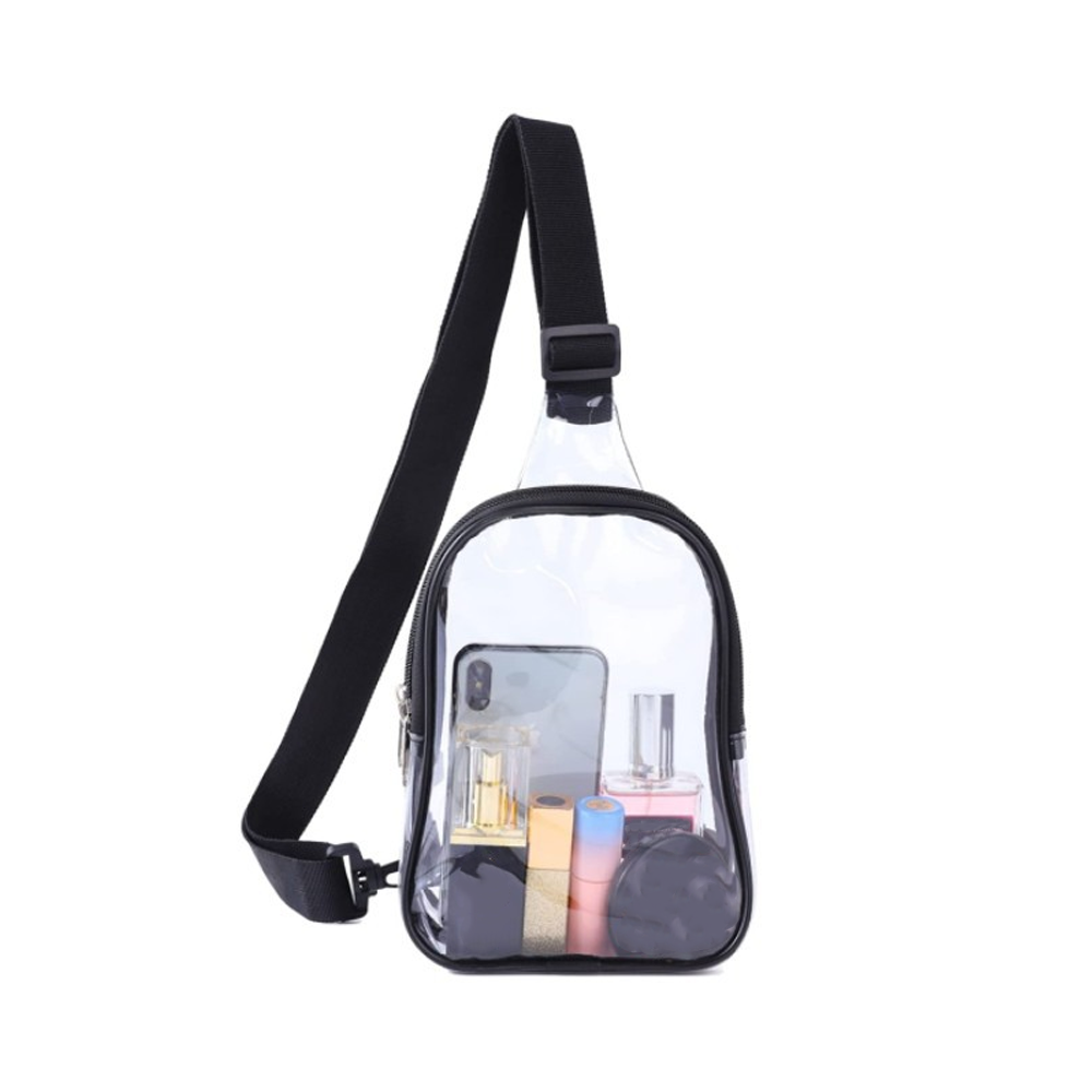 Clear PVC Shoulder Bag 1