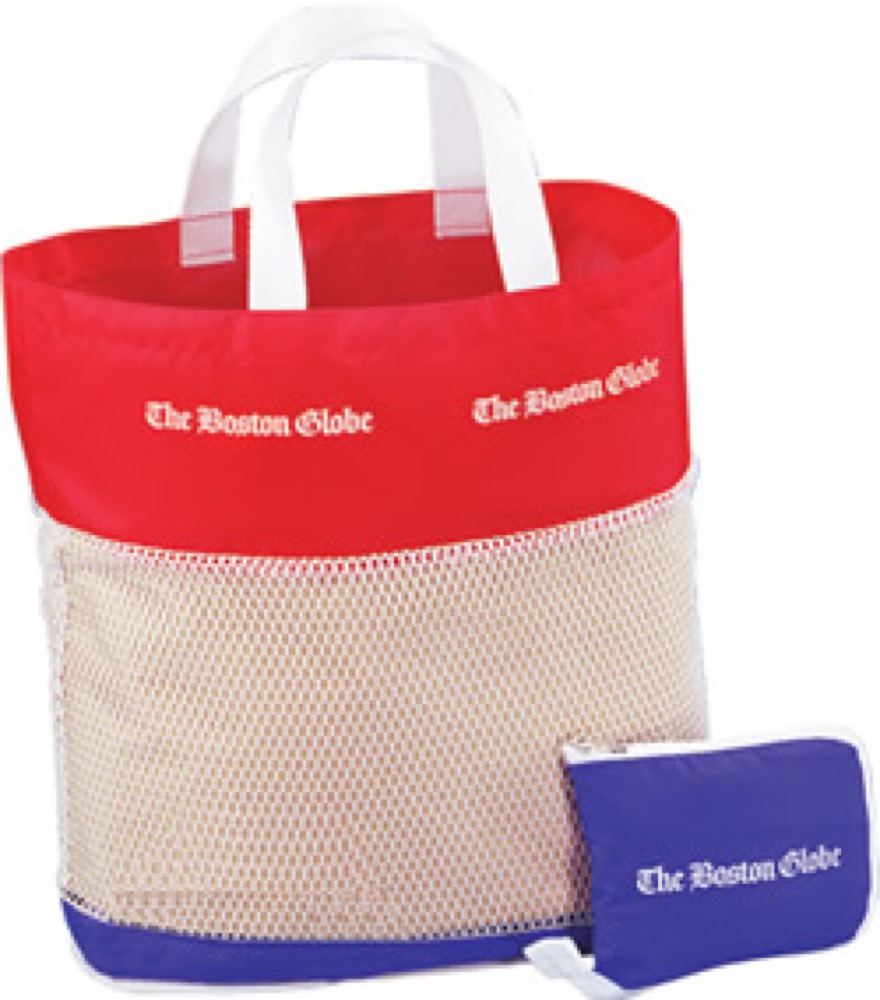 200 Denier Nylon Mesh Pocket Tote Bag 1