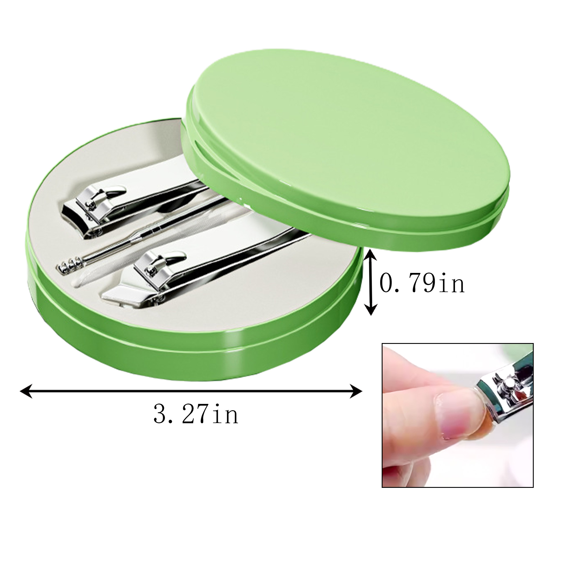 4-Piece Portable Nail Clipper Set 2
