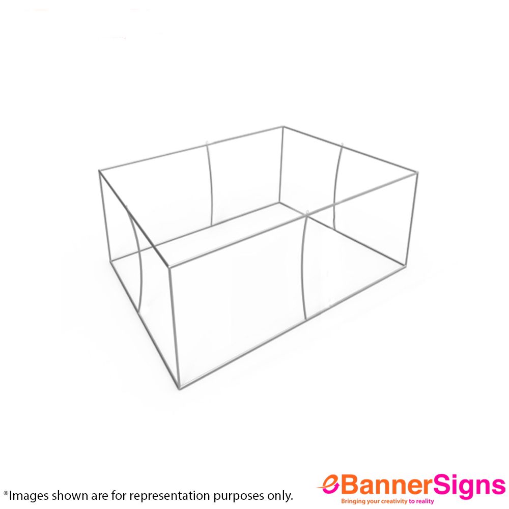 Sky Tube Rectangle Cube Hanging Banners (Graphics + Hardware) 2