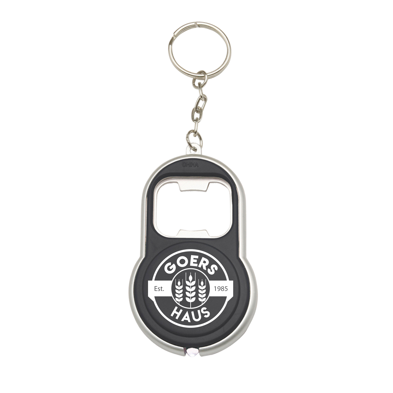 LED Keychain with Bottle Opener (1 Color Imprint) 3
