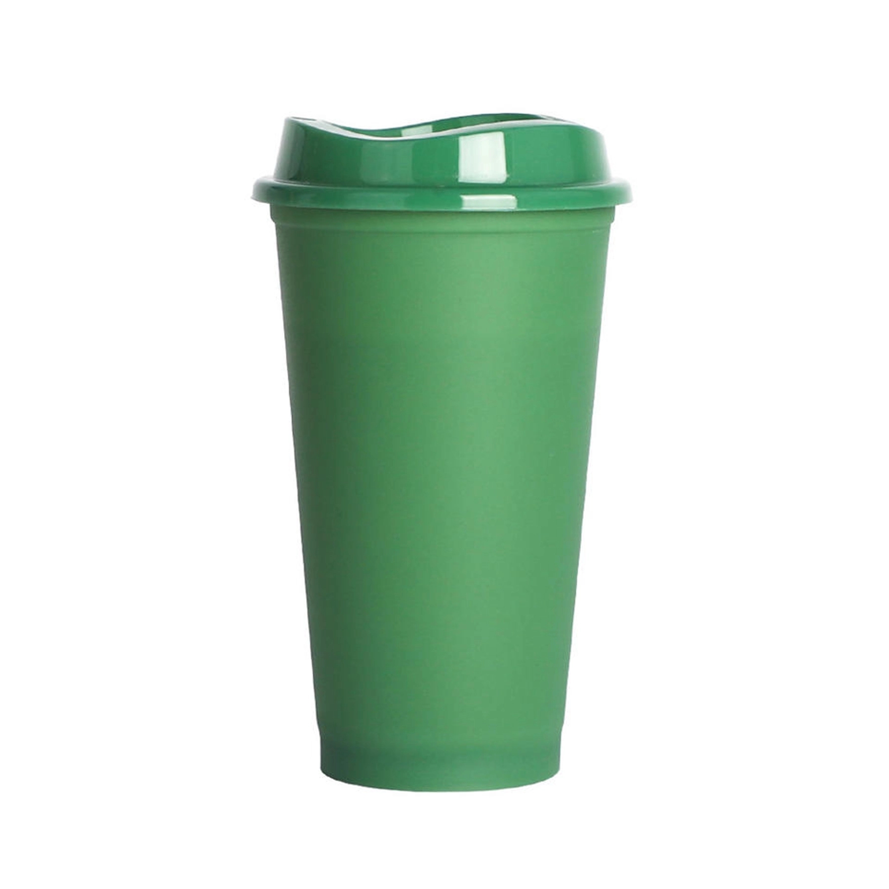 16 Oz Heat Color Changing Plastic Coffee Cup 6