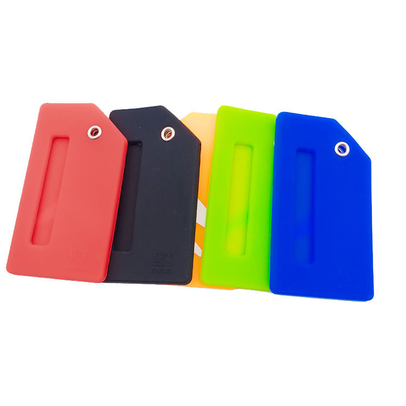 Silicone Luggage Tag with Name ID Card 11