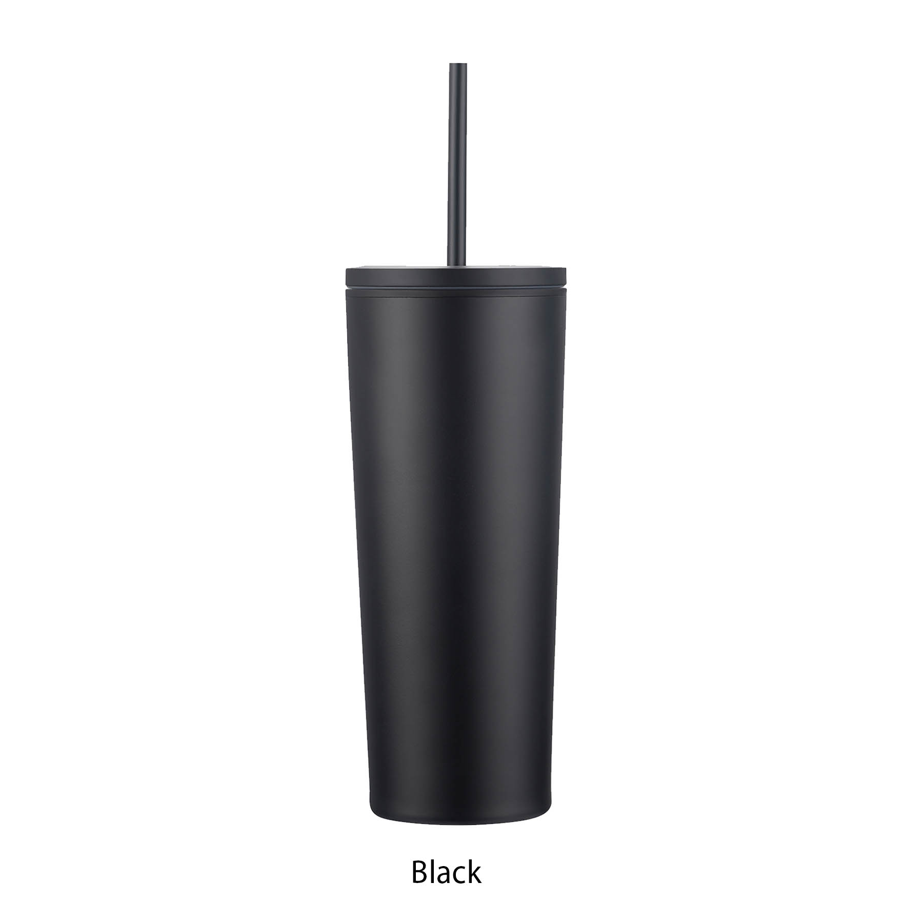 24 oz. Straw Double Wall Tumbler w/Leak Proof Lid 10