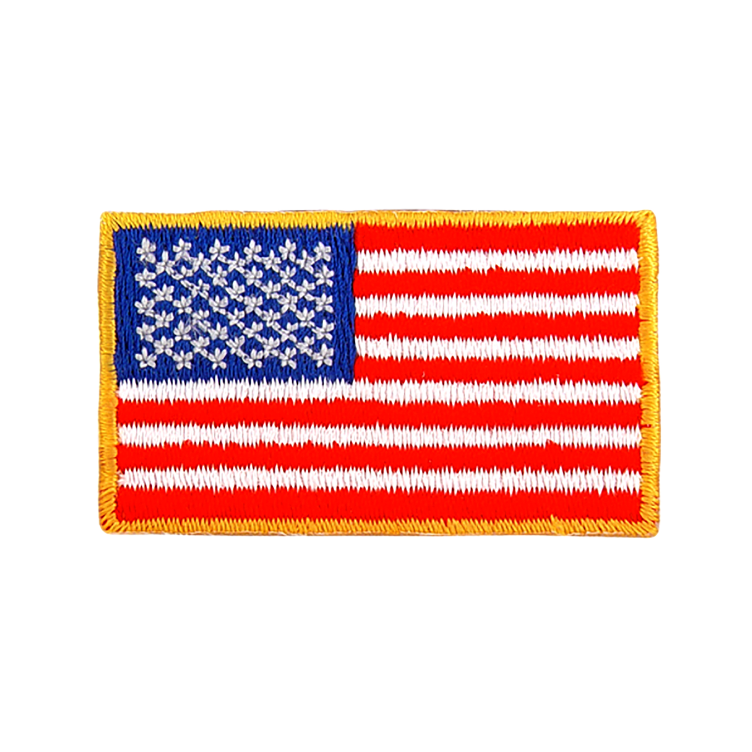 Stock American Flag Appliques