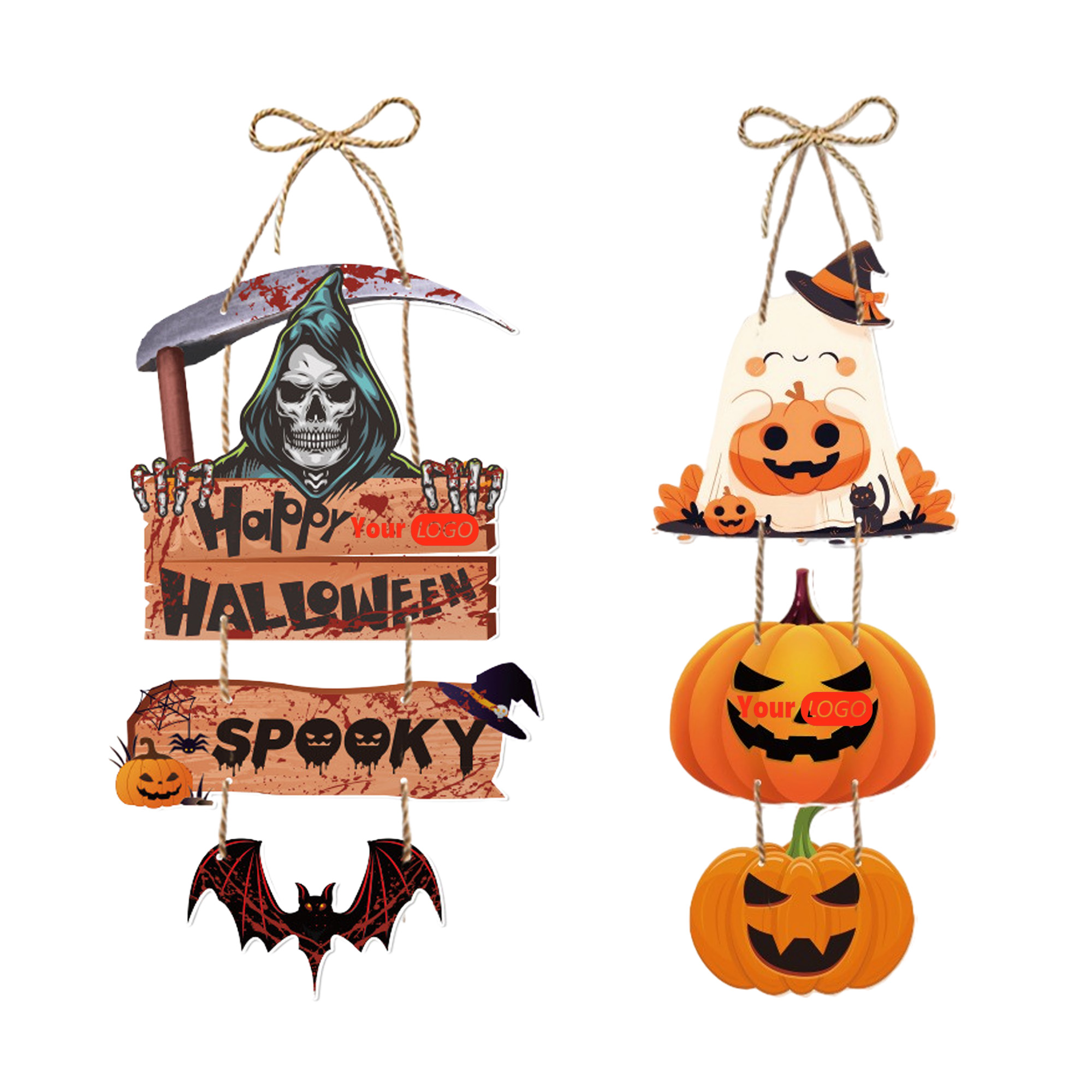 Halloween Atmosphere Decoration Door Hanger 2