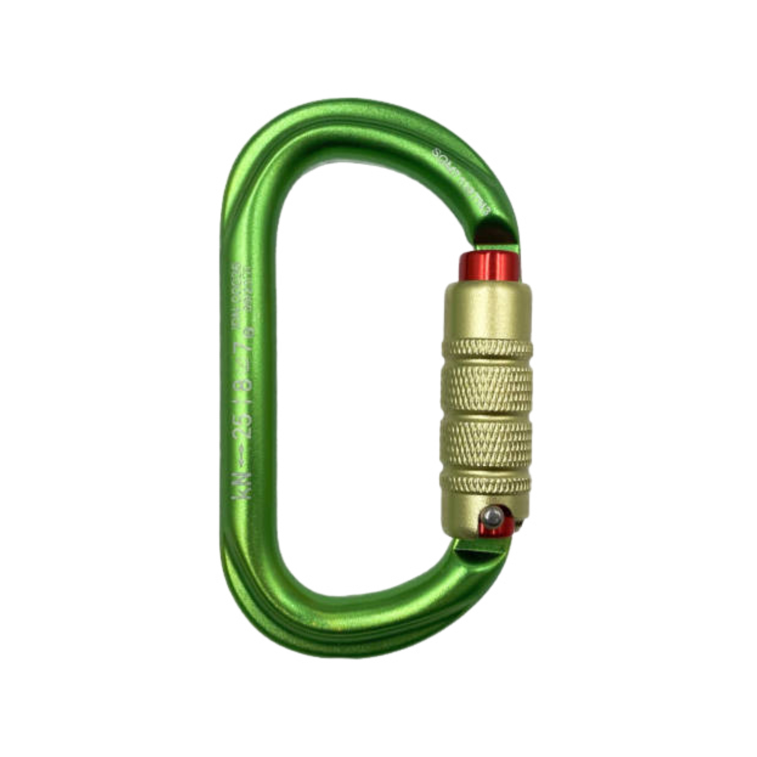 D Ring Triple Gate Aluminum Carabiner 3