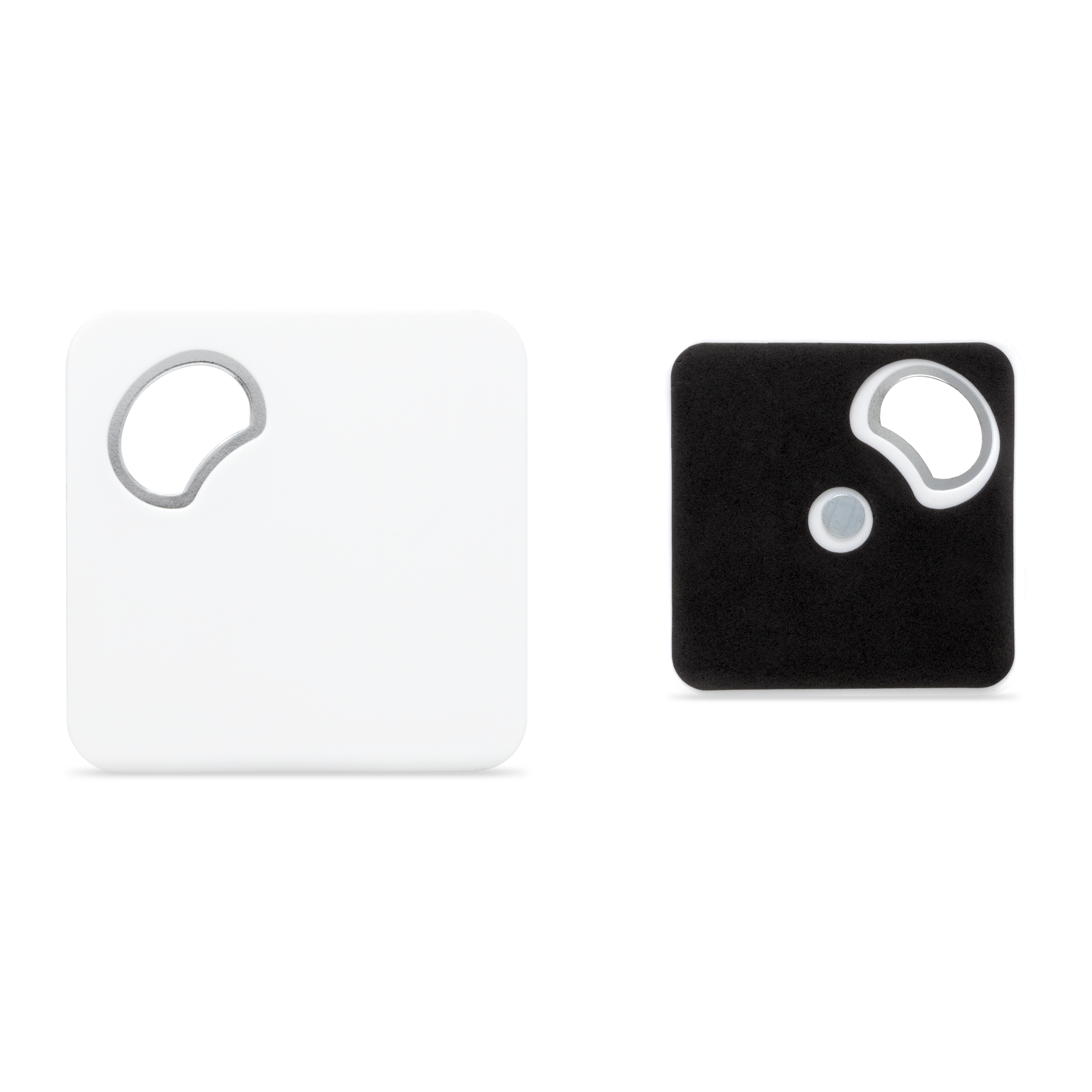 Magnetic Coaster With Bottle Opener