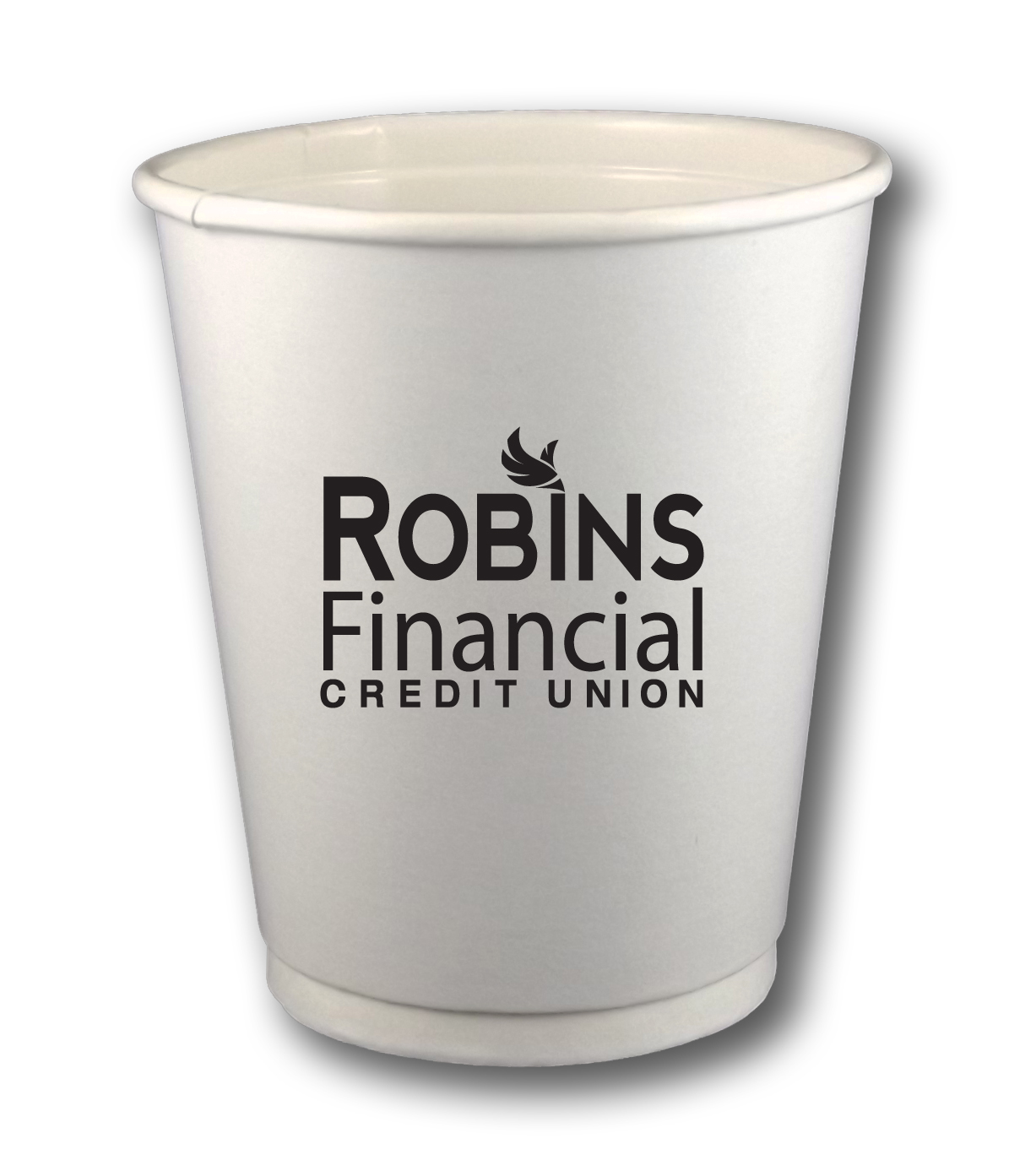 8 oz. Double-Wall Paper Hot Cup White or Kraft 3