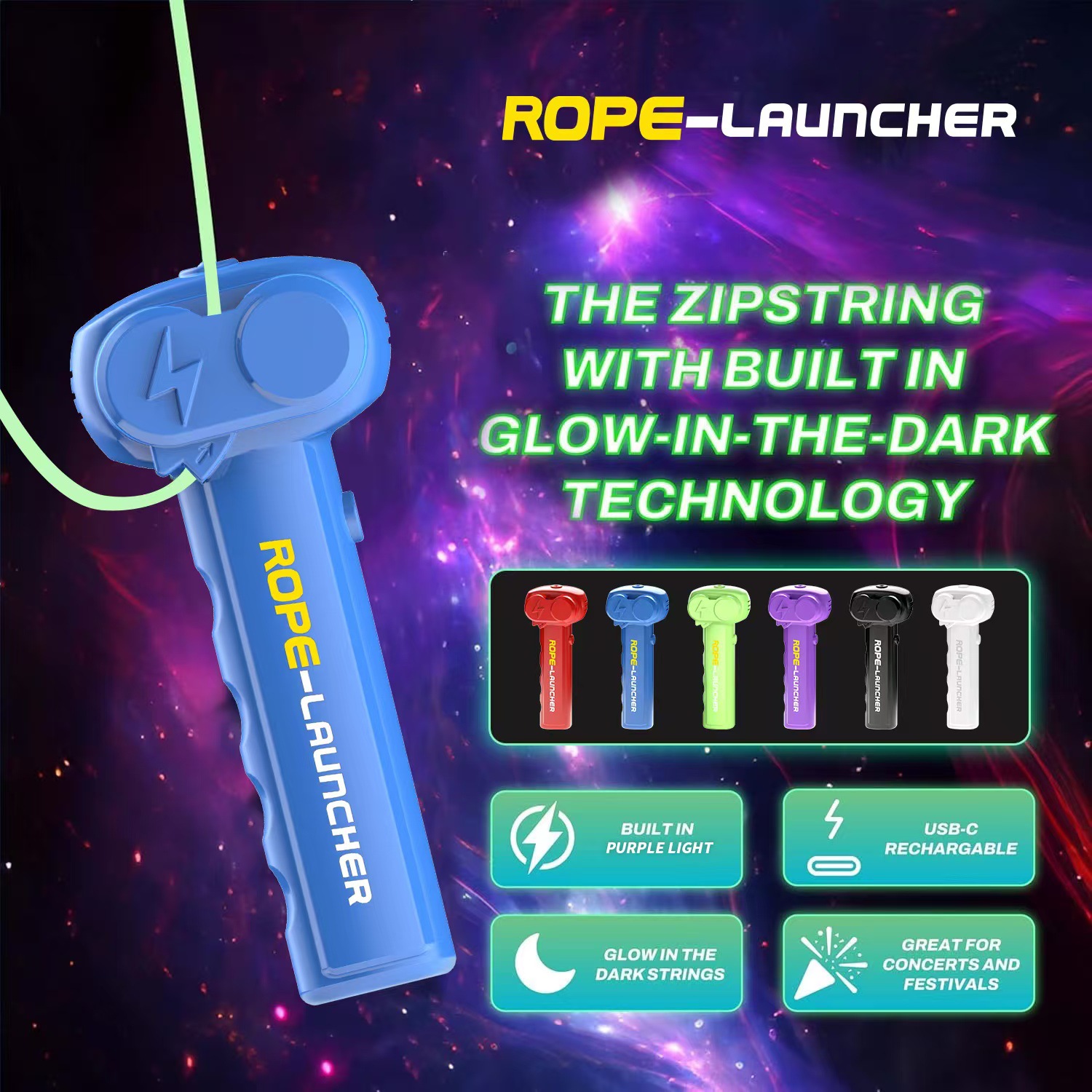 String Rope Launcher Loop Fidget Toy 3