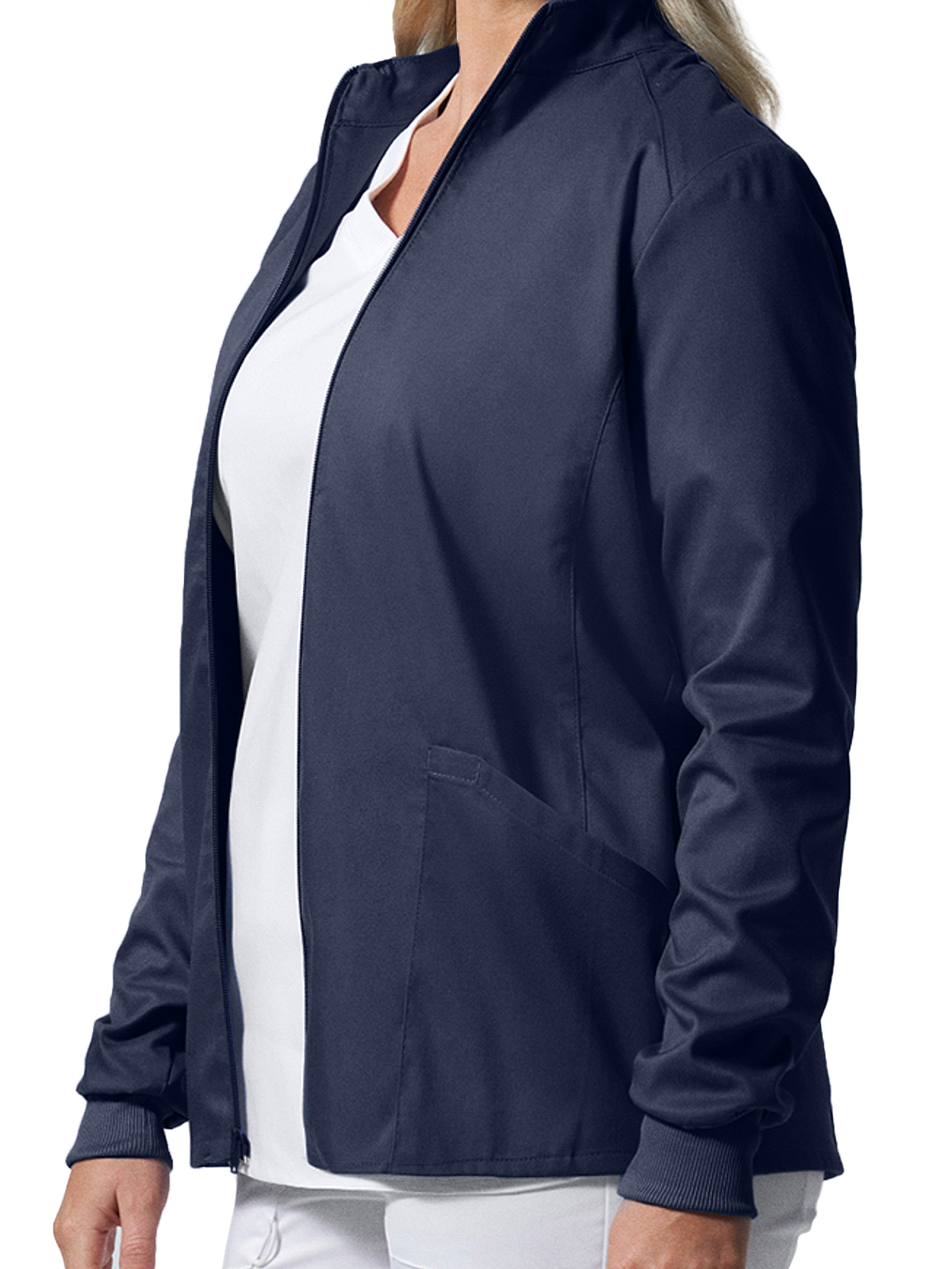 Landau - ProFlex - Women's Three-Pocket Mock Neck Zip-Front Jacket 19