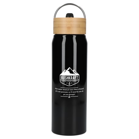 Billy 26oz Aluminum Bottle w/ FSC® Bamboo Lid 159