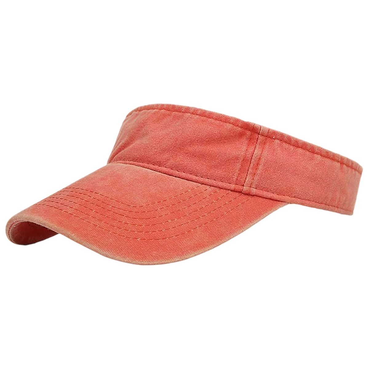 Open Top Cotton Visor Cap for Sports and Travel 3