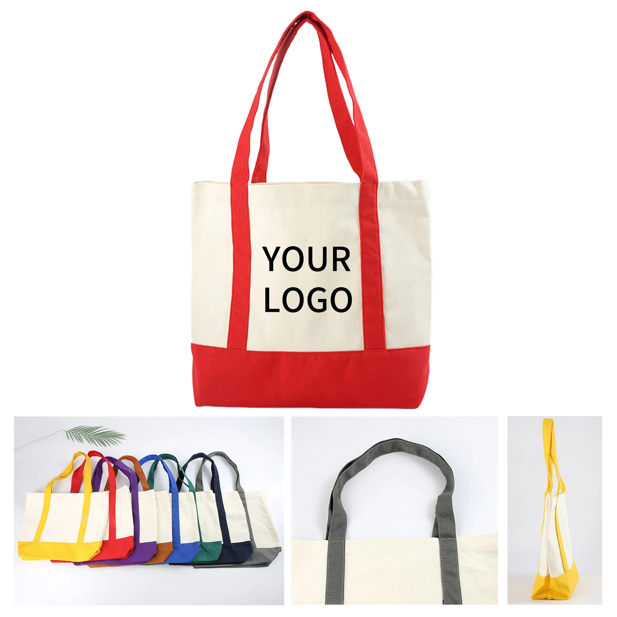 Canvas Boat Tote Bag, custom tote bag with logo imprint 14