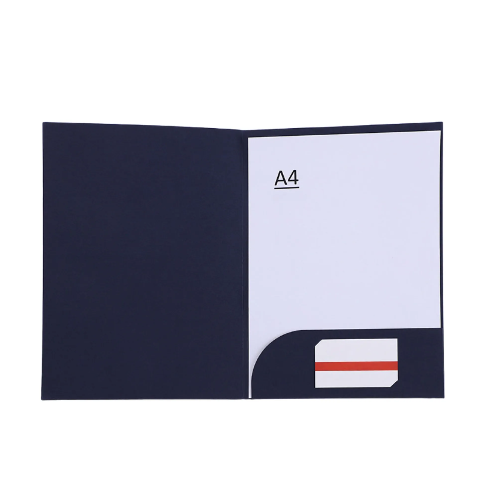 A4 A5 Kraft Paper Insert Folder 2