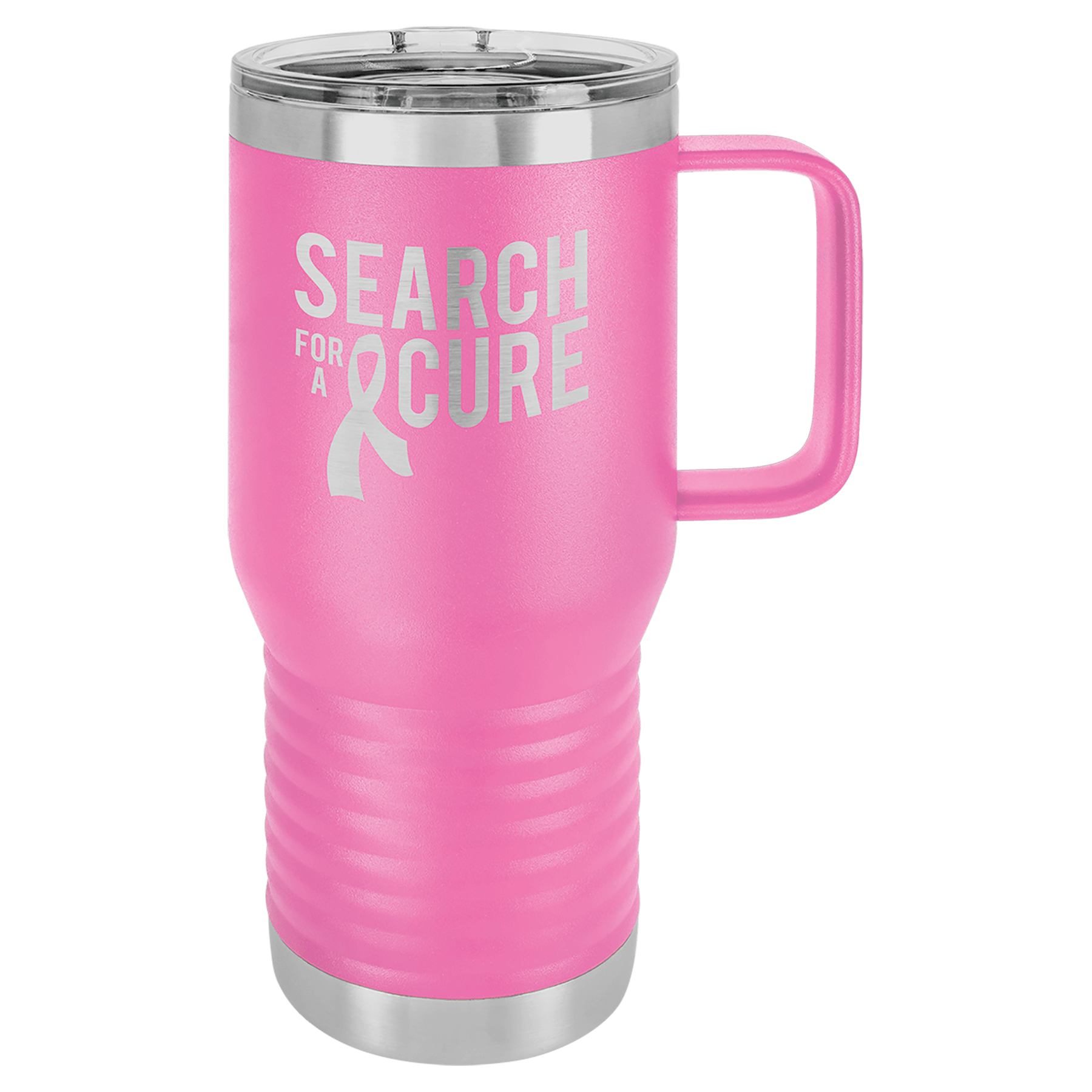 20 Oz. Stainless Steel Vacuum Insulated Travel Mug With Slider Lid 2