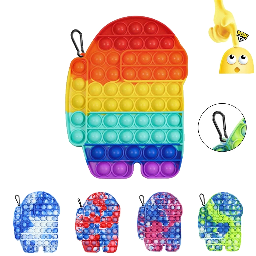 7.87"*7.09"Push Bubble Pop Fidget Sensory Antistress Kid Toy 2