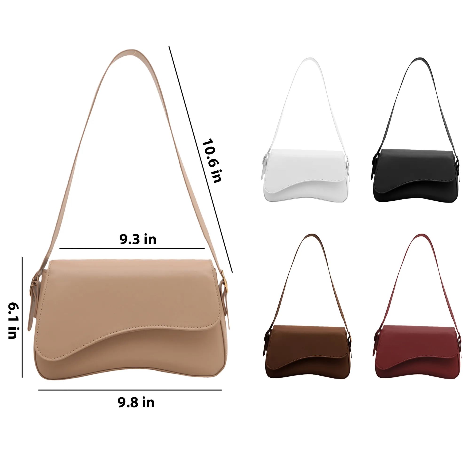 Women's Leather Crossbody Bag 9