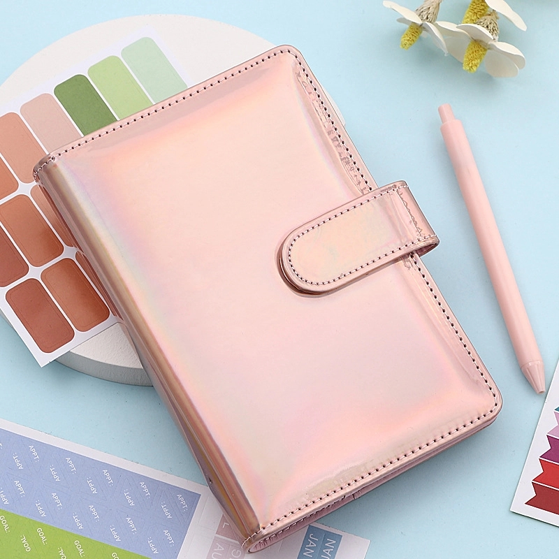 PU Leather A6 Budget Planner Binder Notebook 6