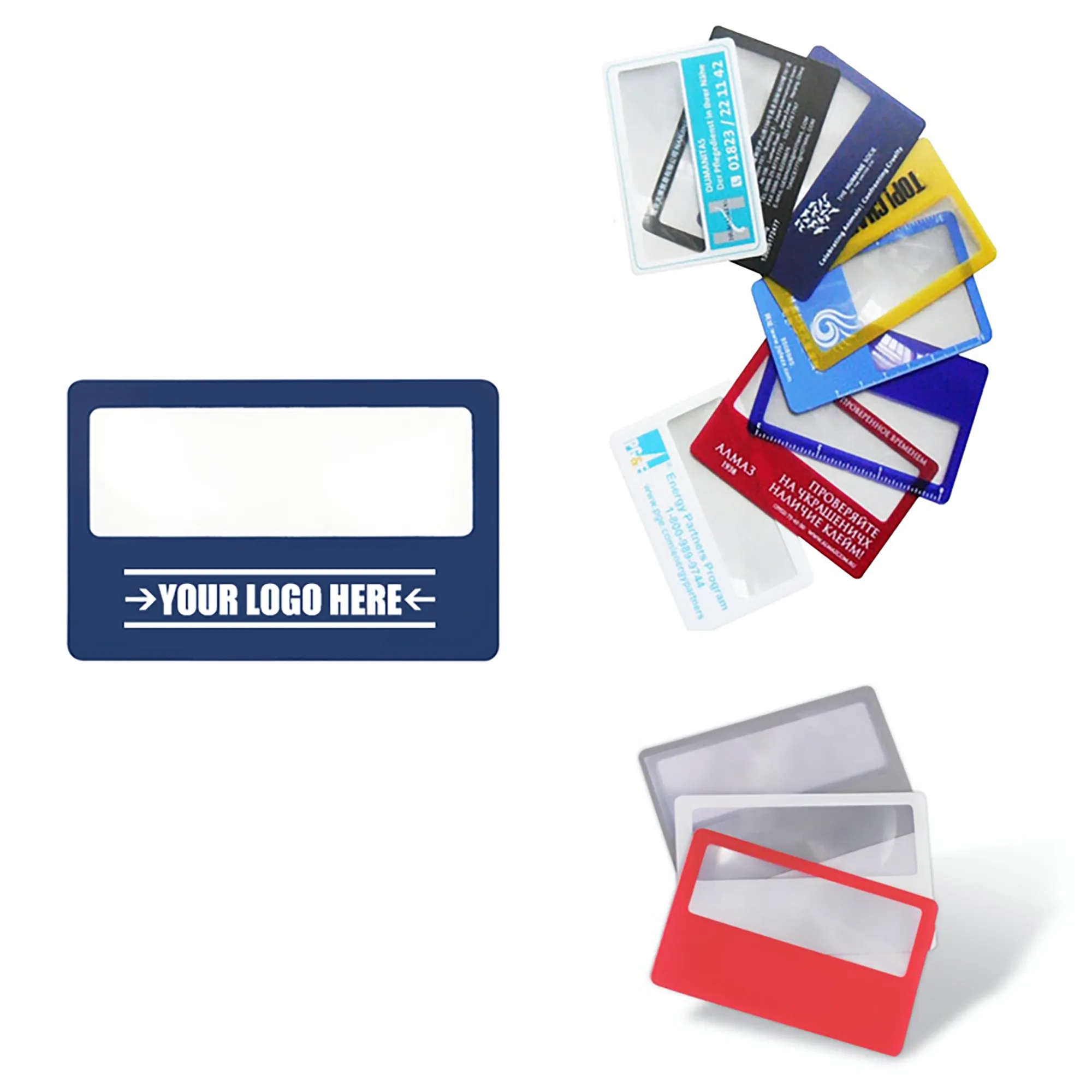 3X Credit Card Size Bookmark Magnifier 2