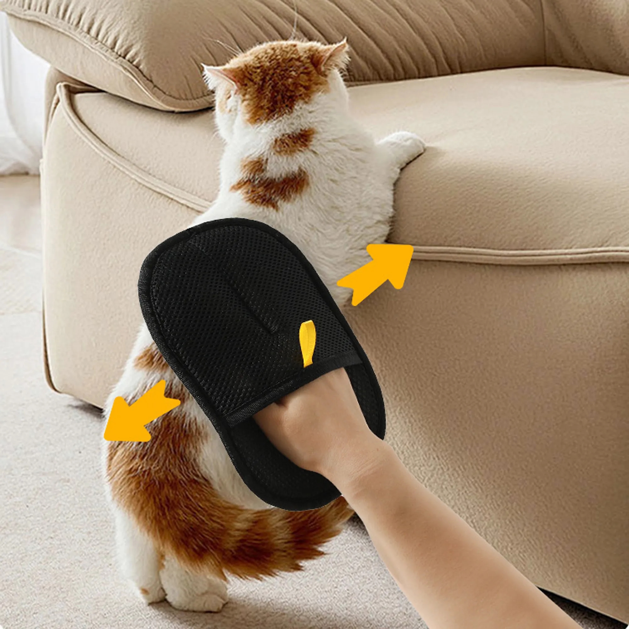 Reusable Pet Hair Removal Glove 6