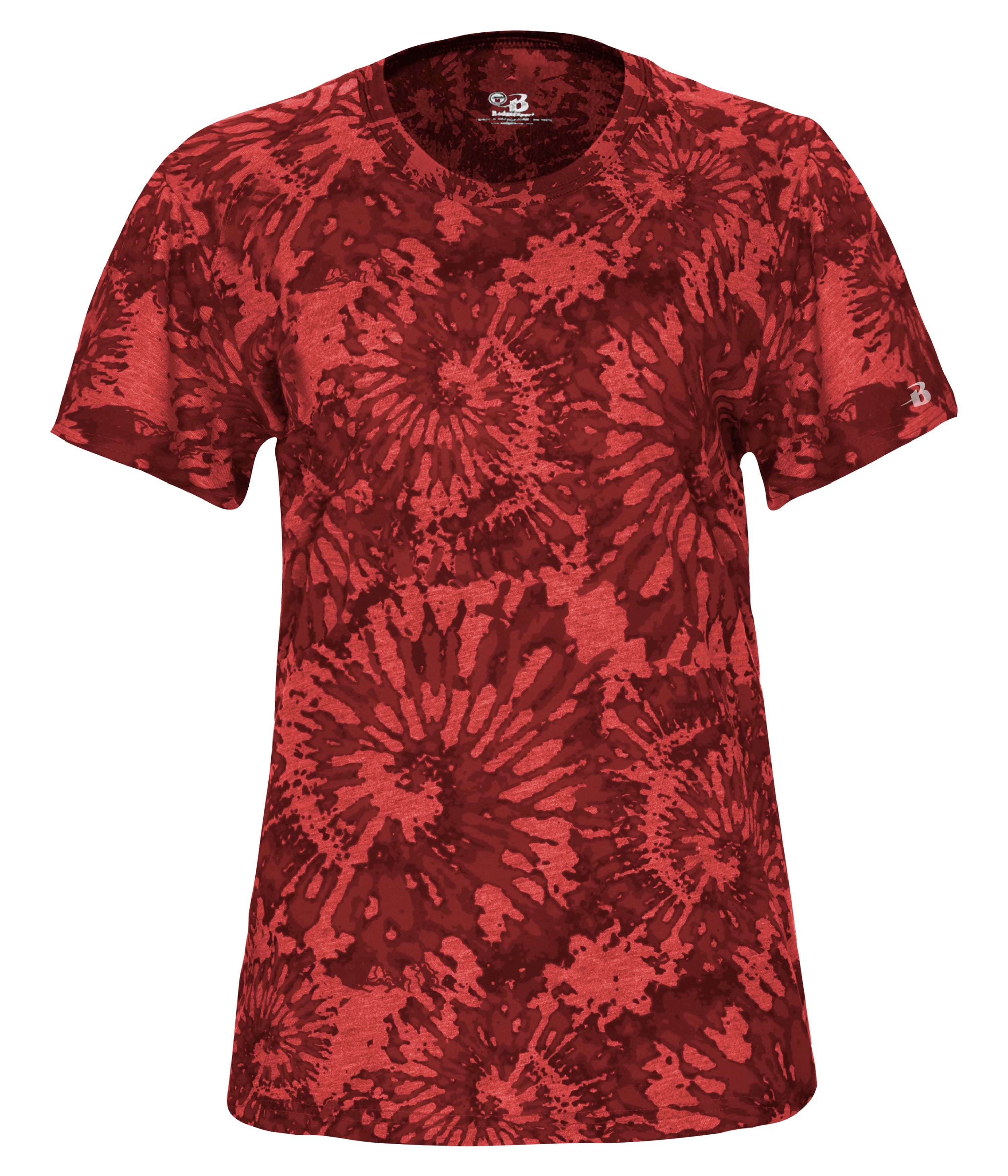 TIE-DYE TRI-BLEND WOMEN'S TEE 3