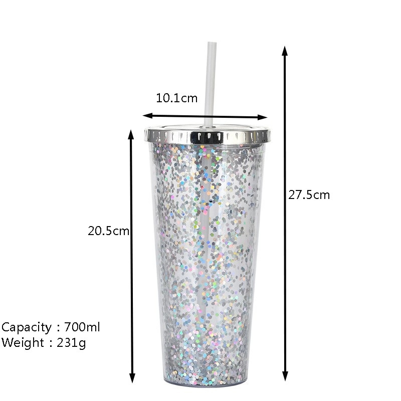 Tumbler With Reusable Straw 24Oz 3