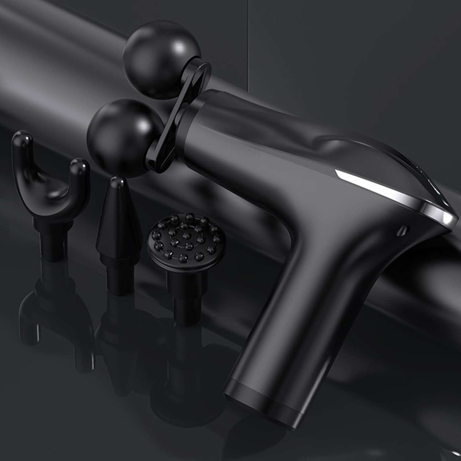 Deep Tissue Double Heads Massage Gun 2