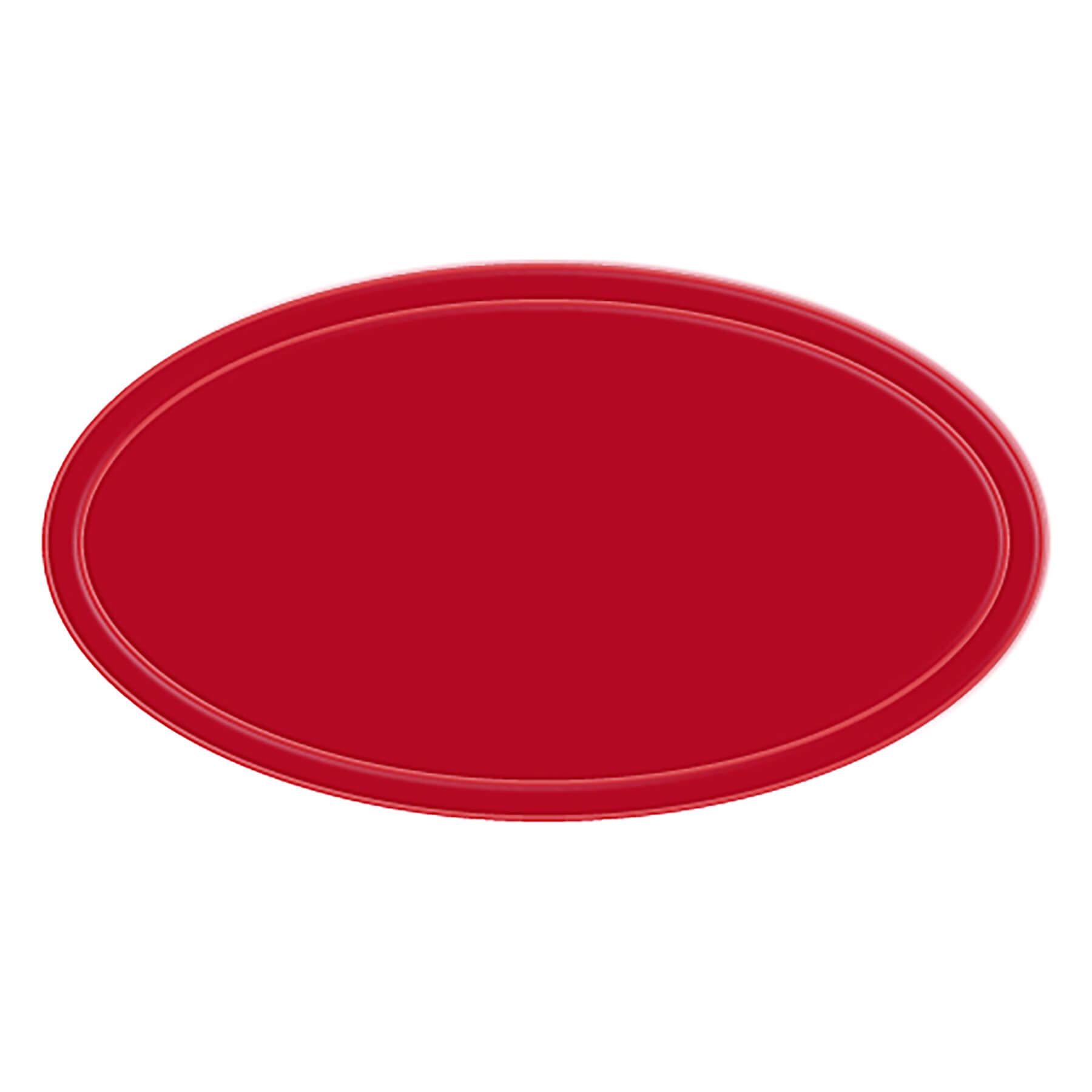 Reflective Oval Shape Sticker 5