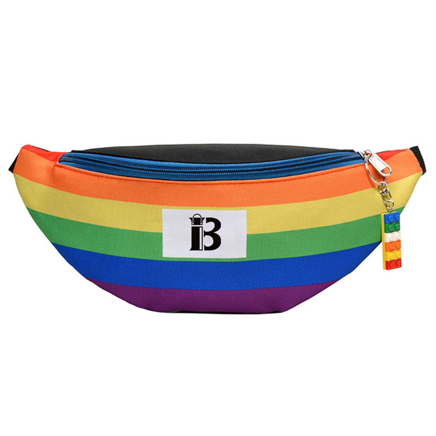 LGBT Rainbow Fanny Pack Gay Pride Waist Bag Strip Chest 2