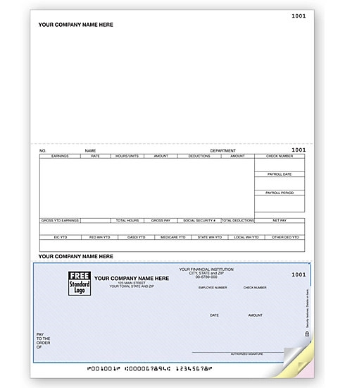 Laser payroll bottom check 1