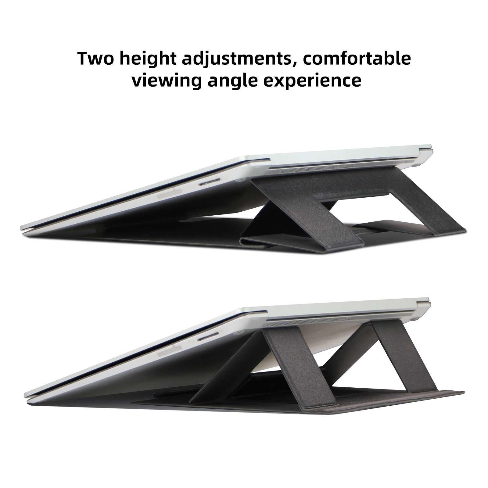 Leather Foldable Laptop Stand 4