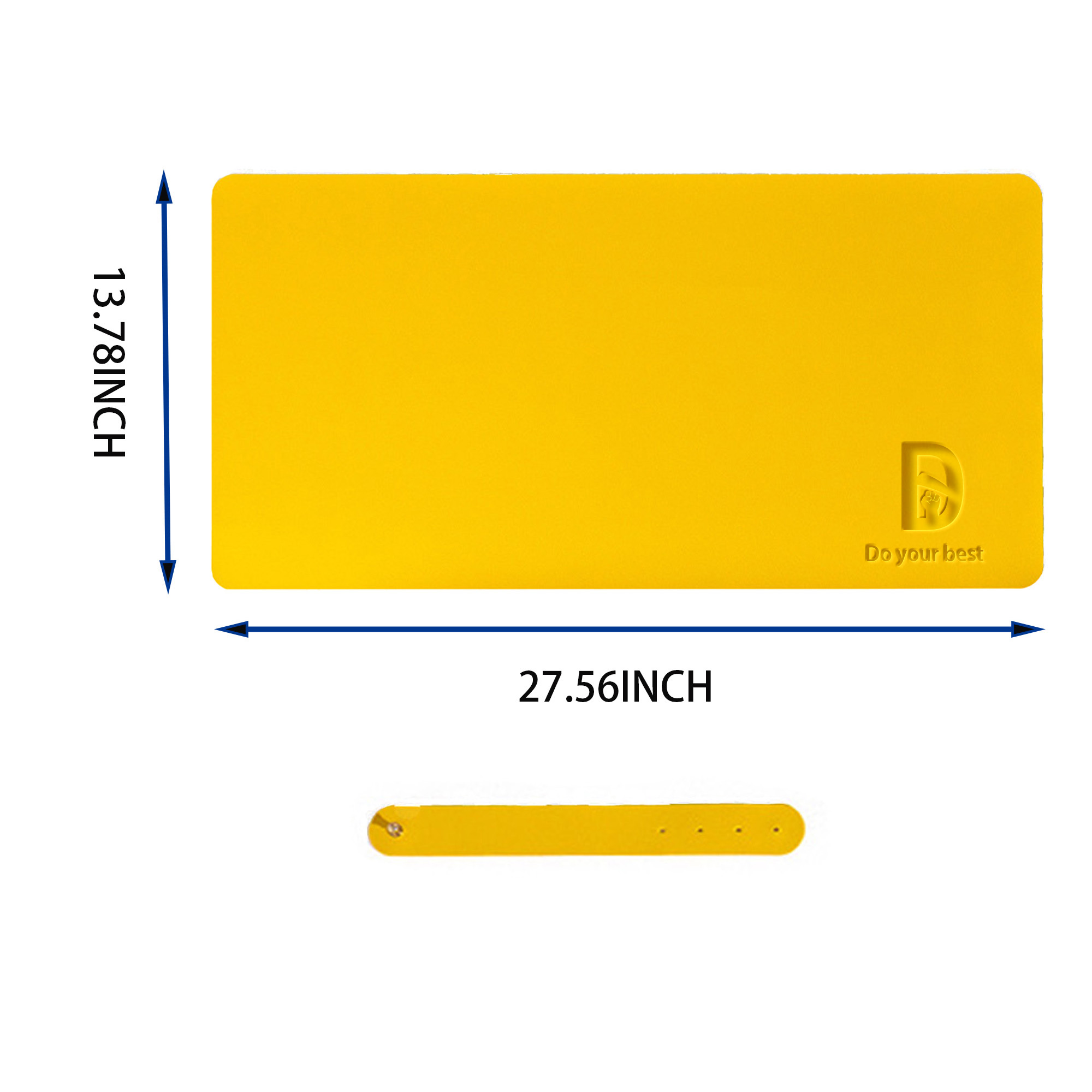 Bandage-Style Pu Leather Mouse Pad 3