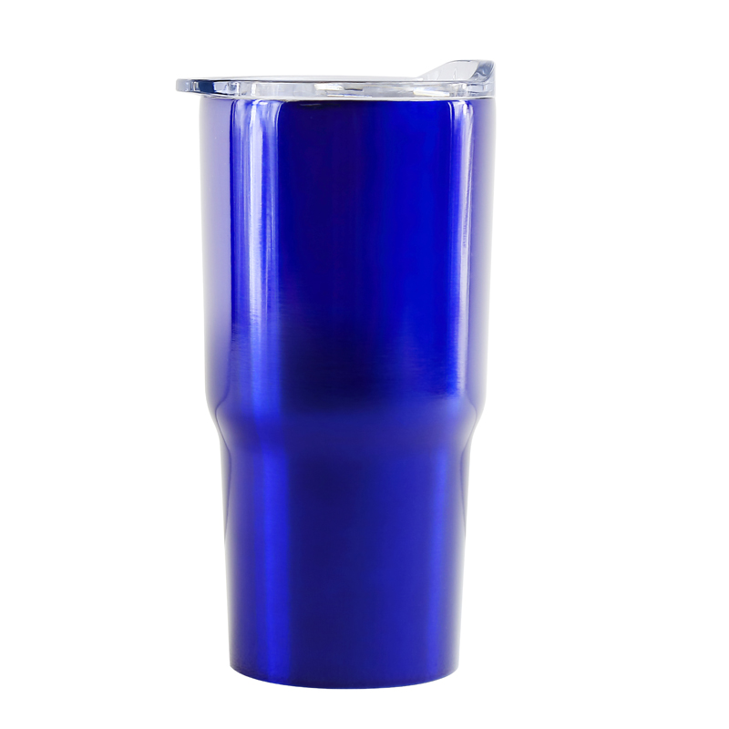20 Oz. Oceanside Double Wall Stainless Steel Vacuum Tumbler (Blue)