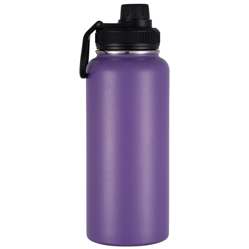 Customizable 32oz Portable Stainless Steel Space Kettle, custom water bottle with logo imprint 2