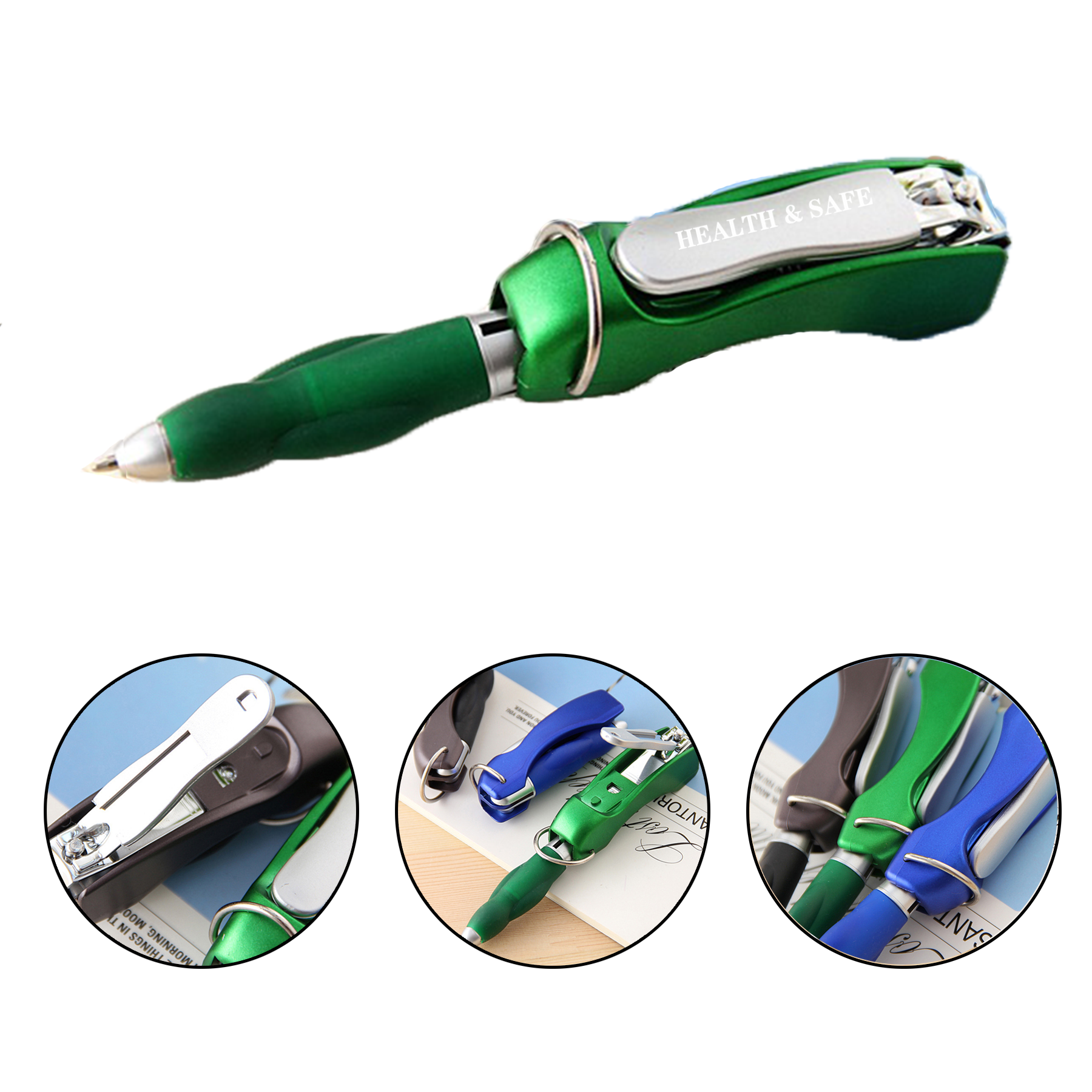 Ballpoint Pens with Nail Clippers 1