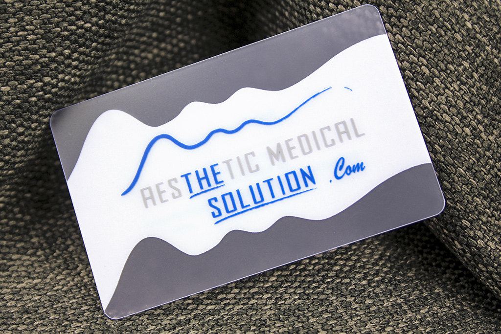 Translucent Plastic Business Cards 6