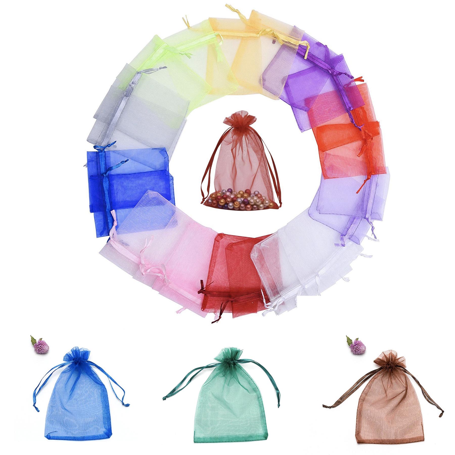 Gift Jewelry Candy PouchesOrganza Bag 1