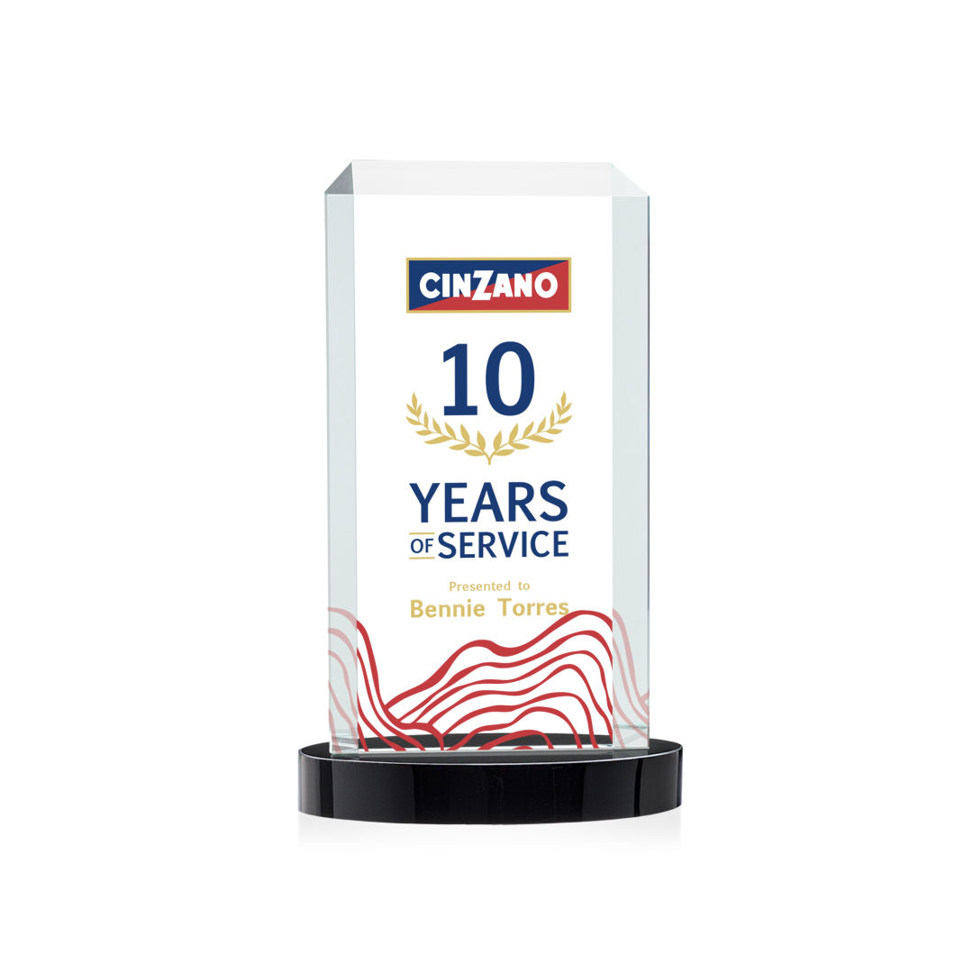 Dalton VividPrint™ Award on Alberton Base - Black 4