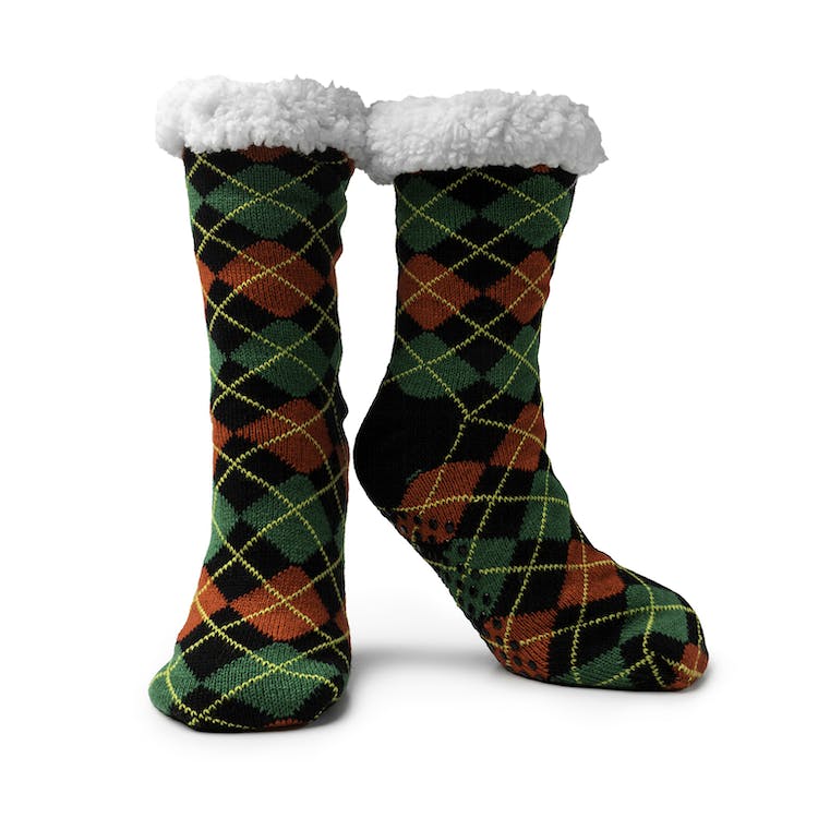 Mistletoe Slipper Socks - 6 Designs 2