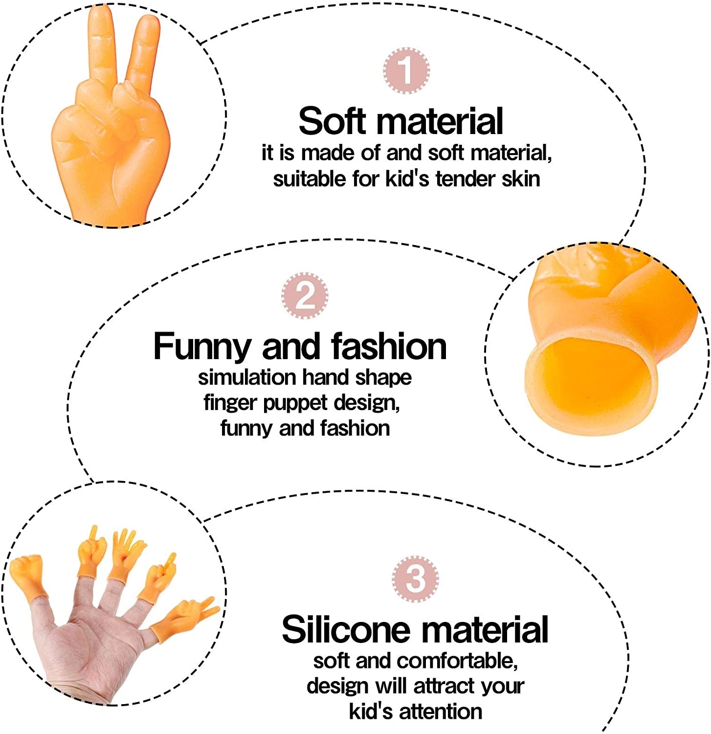 Portable Tiny Flat Style Mini Hand 4