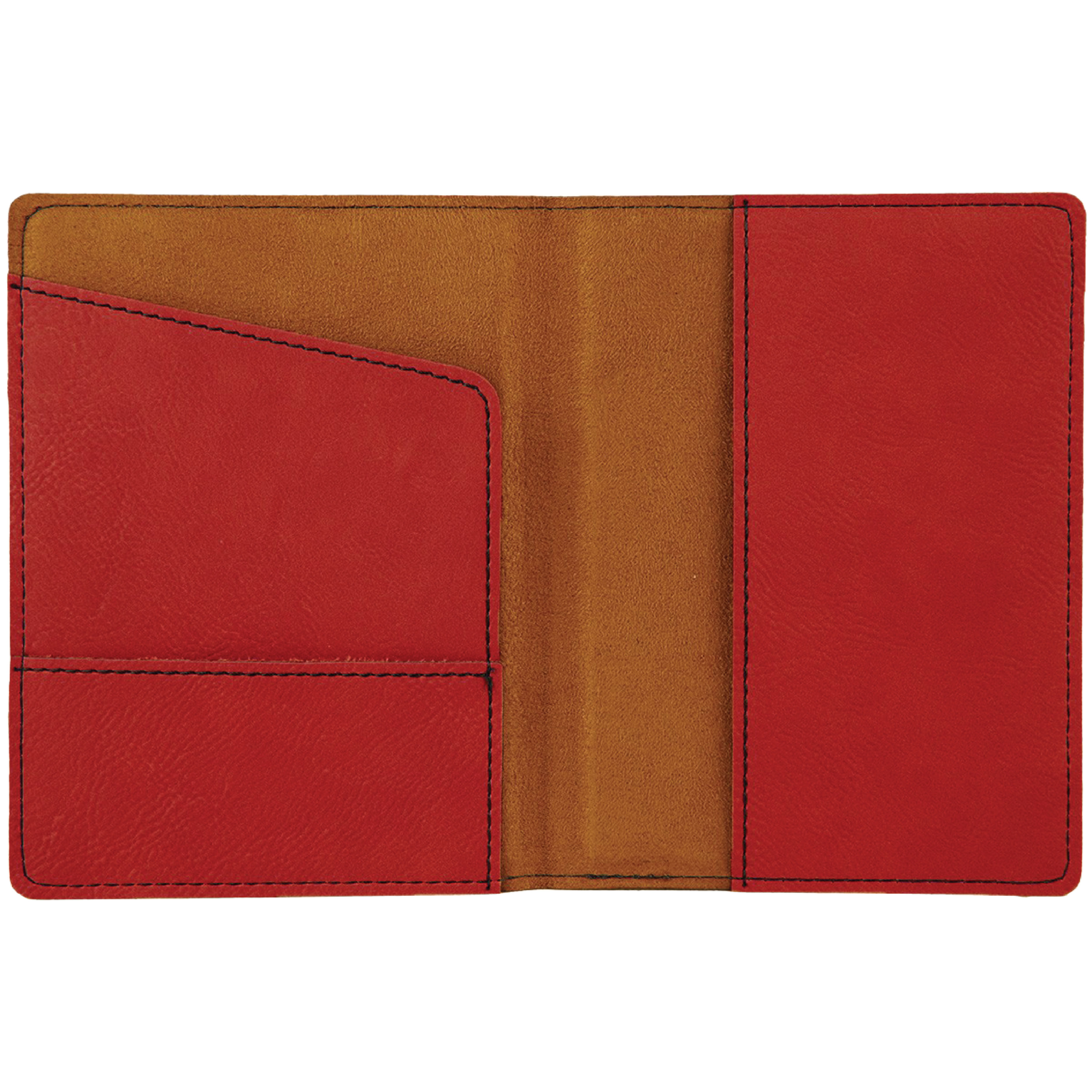 Red Leatherette Passport Holder 7