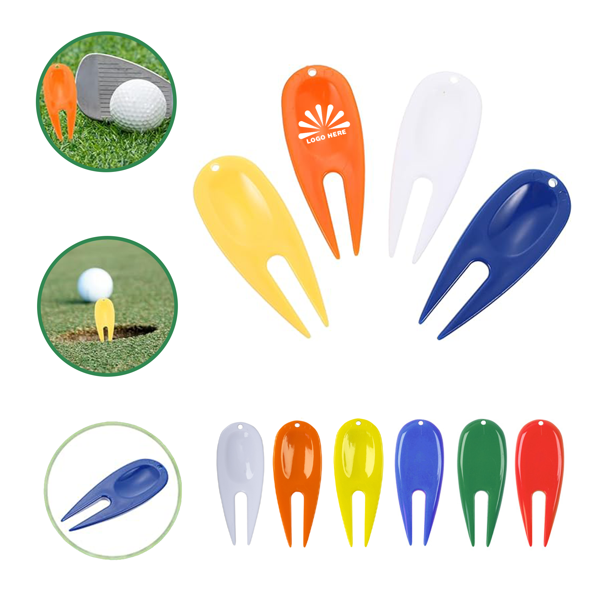 Plastic Golf Pitchfork 1