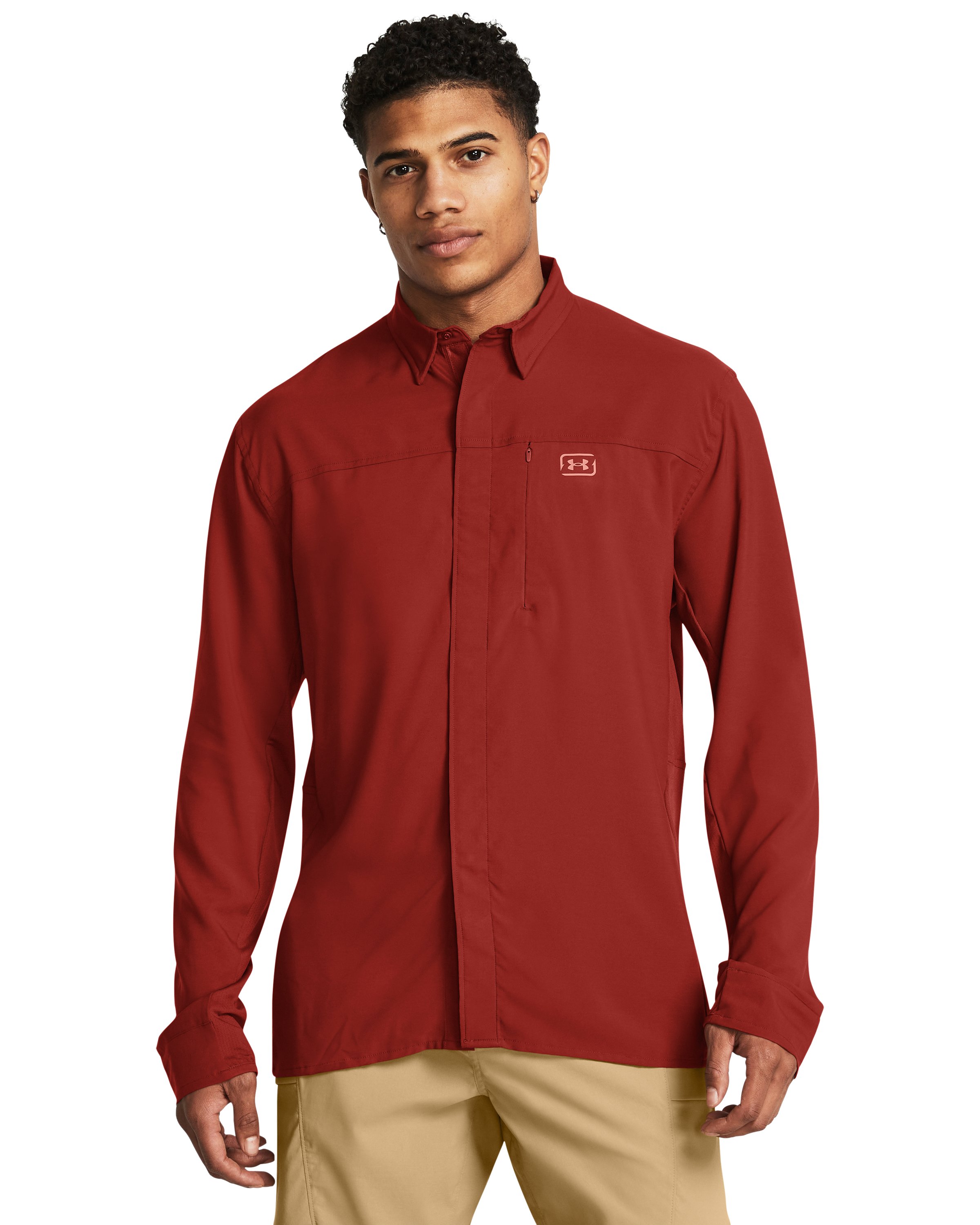 UA Fish Pro Hybrid Woven Men's Long Sleeve 4