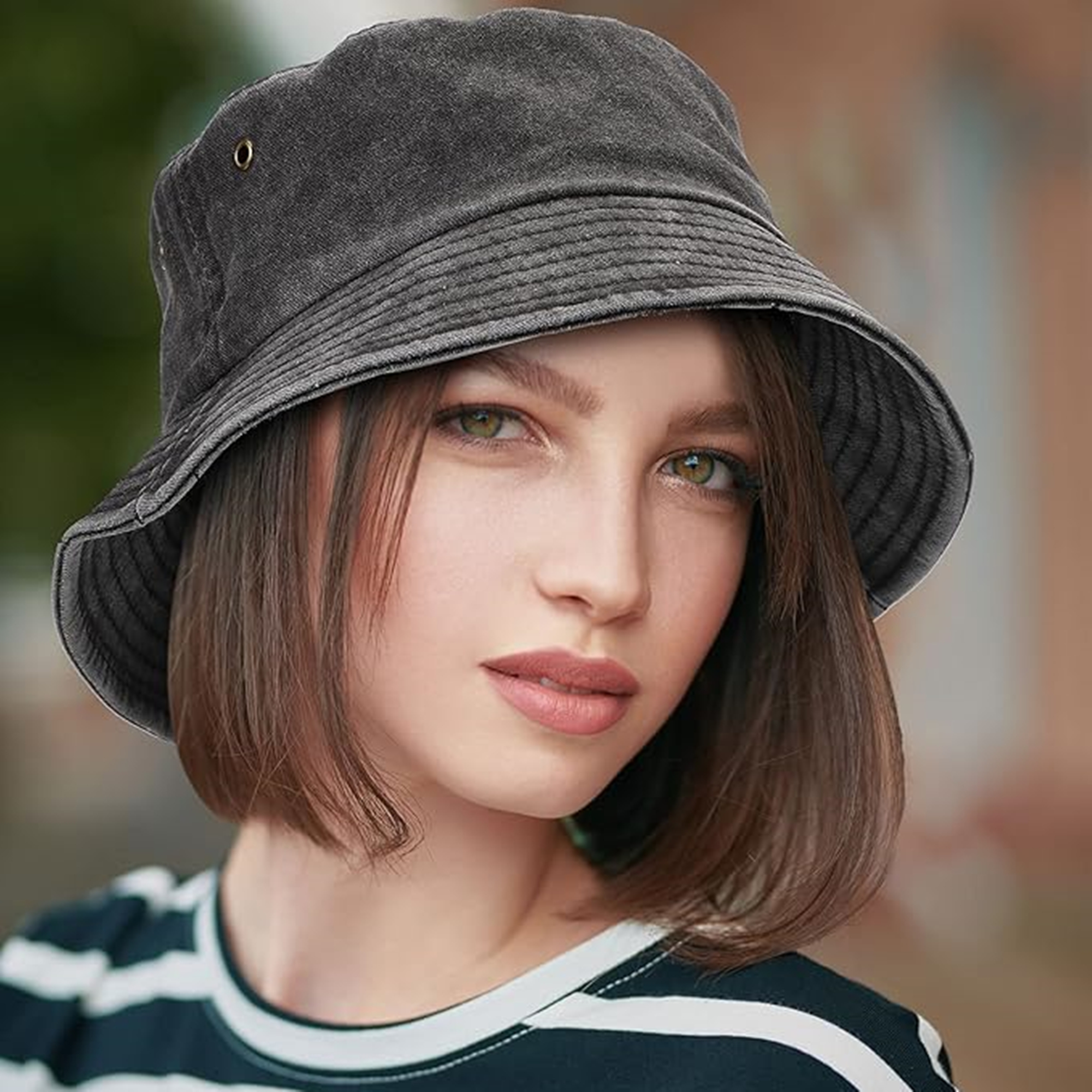 Washed Cotton Bucket 4