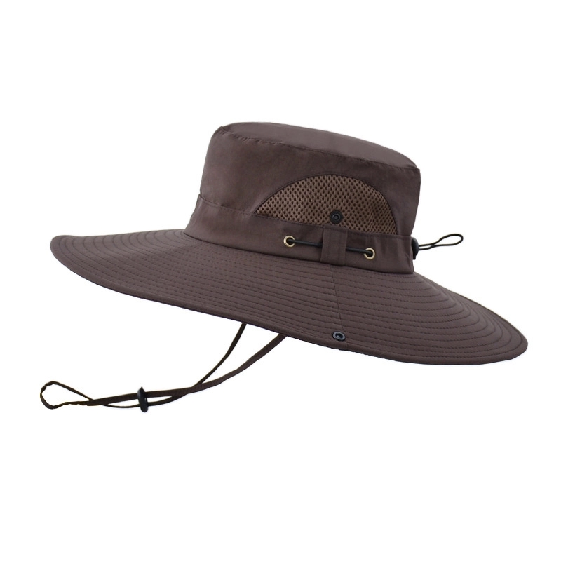 Sun Hat With Large Eaves 8