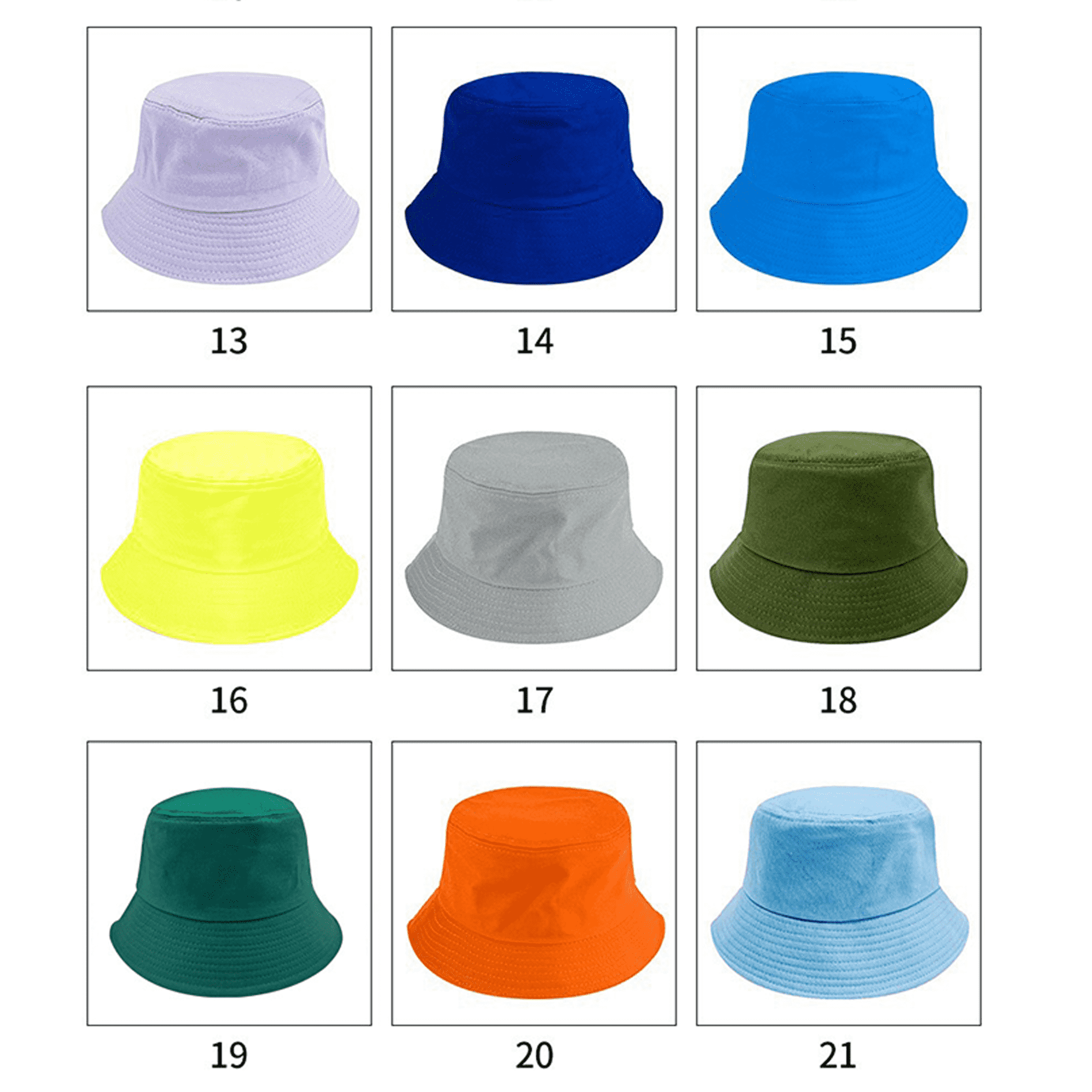 Full Color Cotton Fisherman Bucket Hat 3