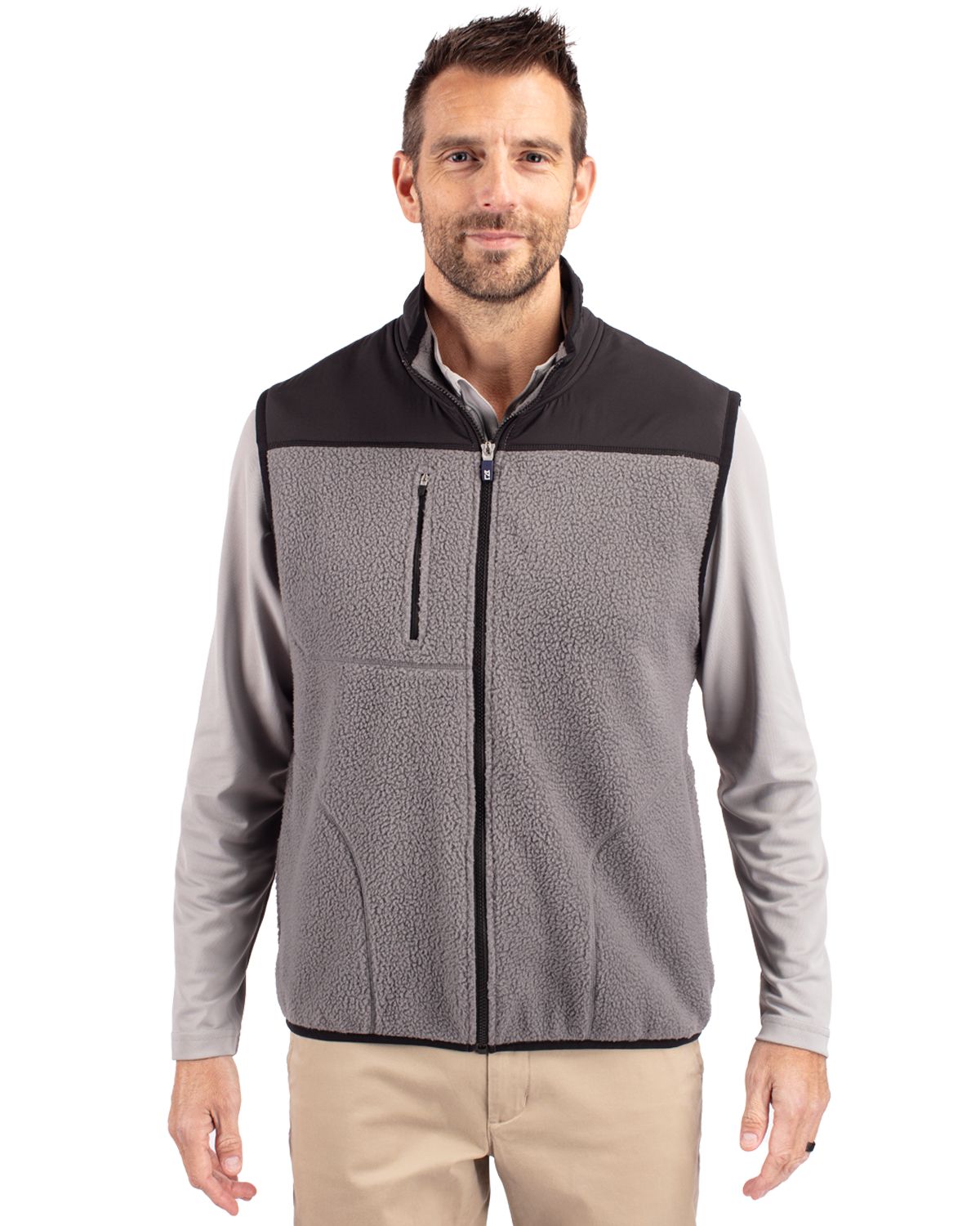 Cutter & Buck Cascade Eco Fleece Mens Vest 19